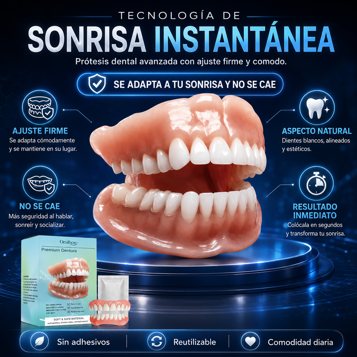 Protesis Dental Comfort Dentures ™