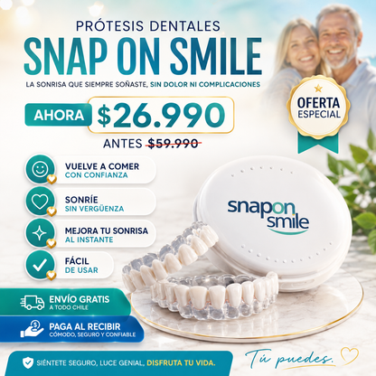 Protesis Dental SNAP ON SMILE