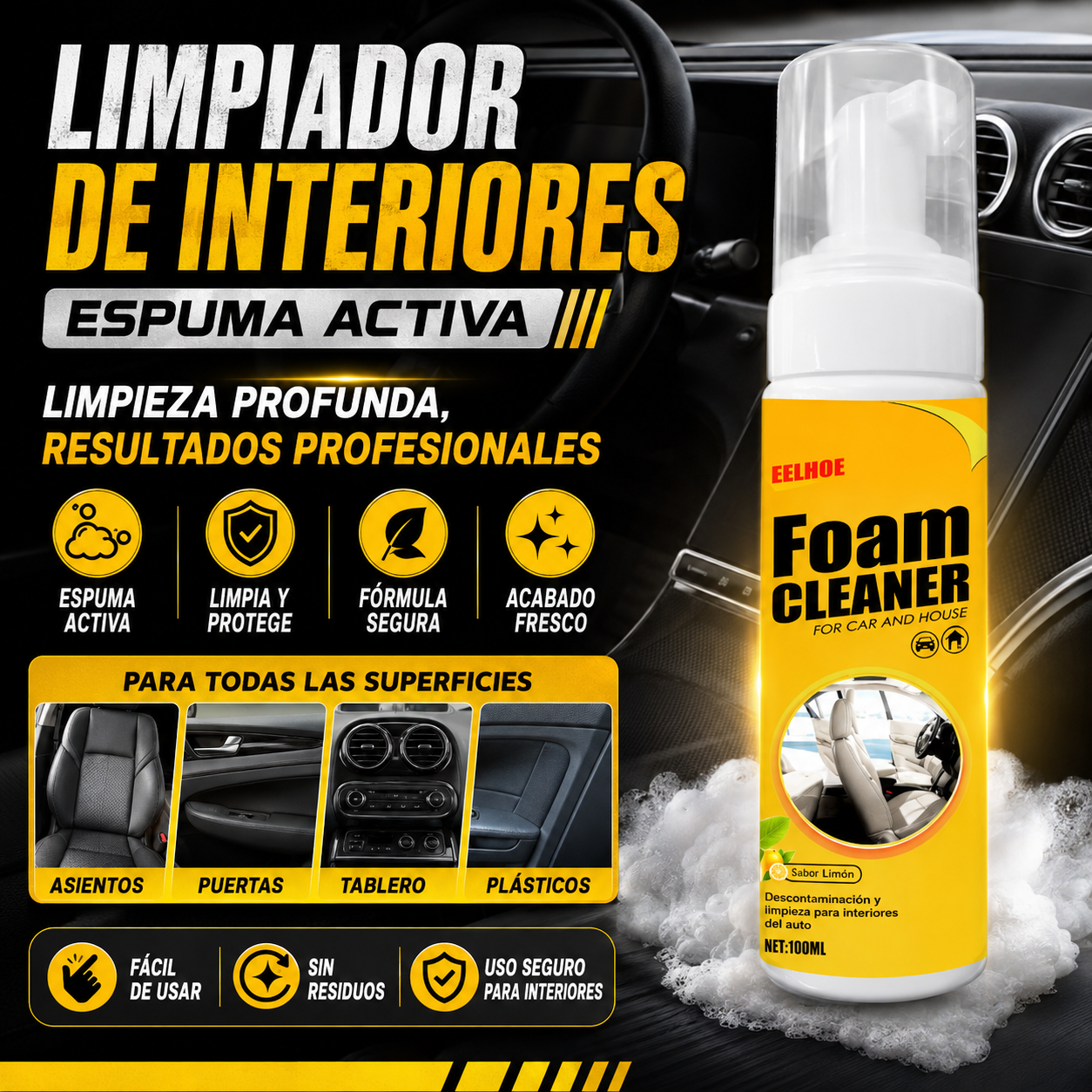 Deteil PRO kit para autos