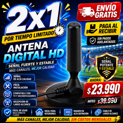 Antena SeñalMax HD 2X1