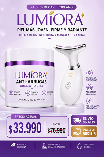 PACK FACIAL COREANO LUMIORA™
