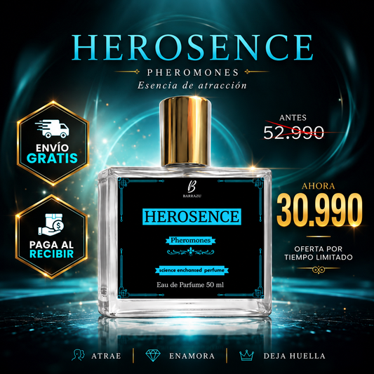 Perfume con Feromonas Herosence EDP 50ml
