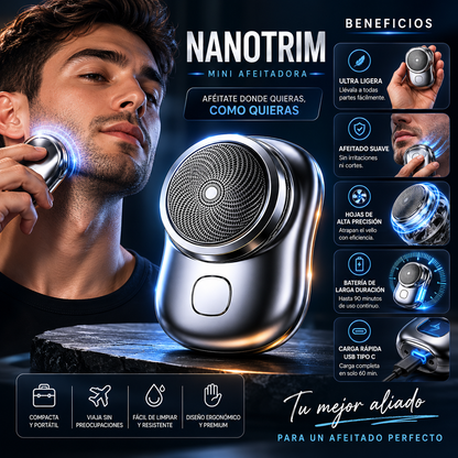 Mini Afeitadora NanoTrim