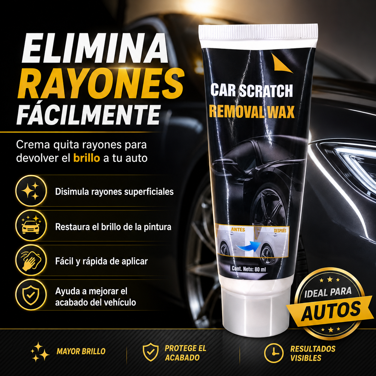 Deteil PRO kit para autos