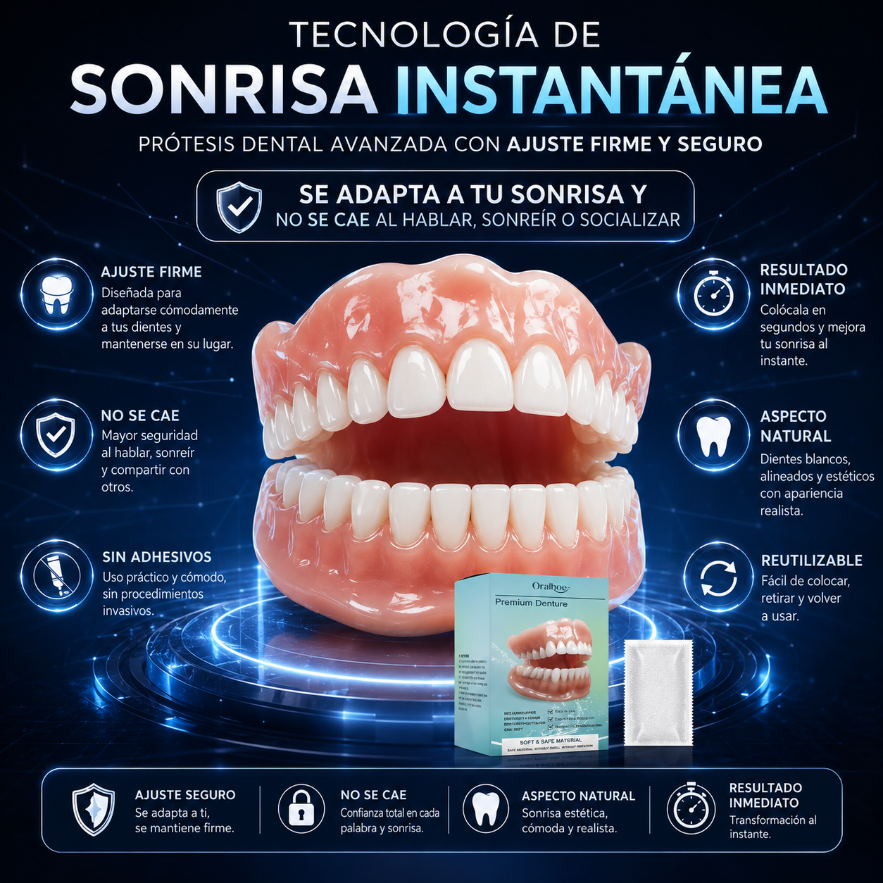 Protesis Dental Comfort Dentures ™